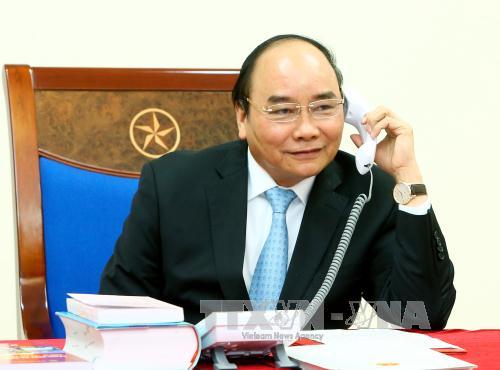 Thủ tướng Nguyễn Xuân Phúc điện đàm với Tổng thống đắc cử Donald Trump 